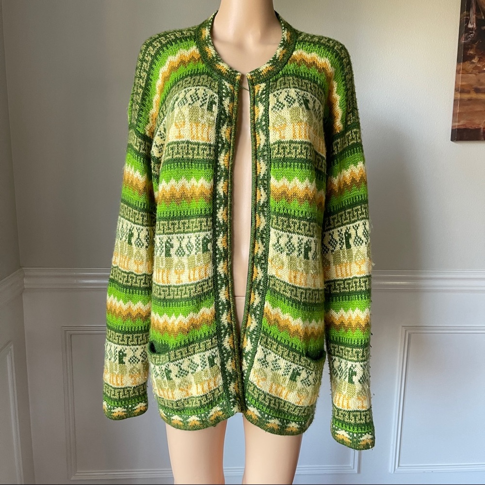 Knitted Sweater with Zipper